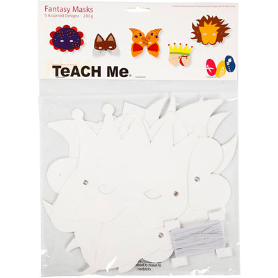 Creativ company https: www.cchobby.nl fantasiemaskers-inclusief-elastiek-h-15-20-cm-230-gr-wit-5-stuk-1-doos