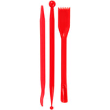 Creativ company https: www.cchobby.nl boetseerstaafjes-l-14-5-cm-rood-3-stuk-1-doos - afbeelding 1