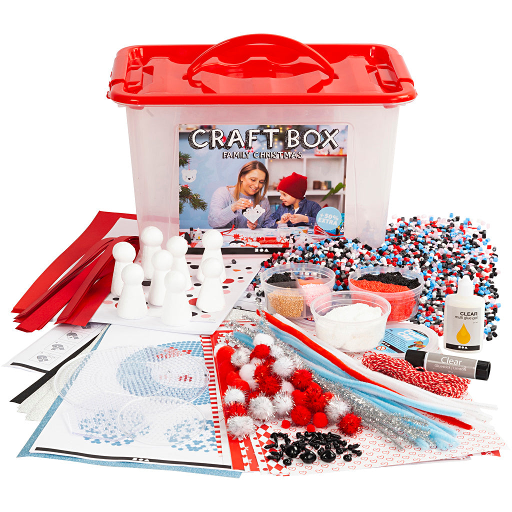 Creativ company familie knutselbox kerstmis
