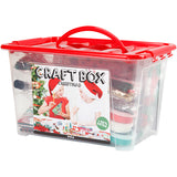Creativ company hobbybox rood met creatieve materialen - afbeelding 2