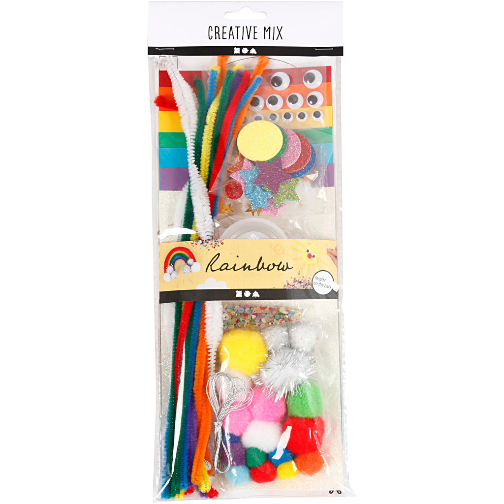 Creativ company hobby basismaterialen regenboog set