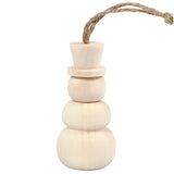 Creativ company https: www.cchobby.nl sneeuwpop-h-7-8-cm-d-3-3-cm-1-stuk - afbeelding 1