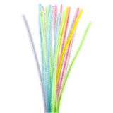 Creativ company https: www.cchobby.nl chenille-l-30-cm-dikte-6-mm-voorjaarskleuren-24-div-1-doos - afbeelding 2