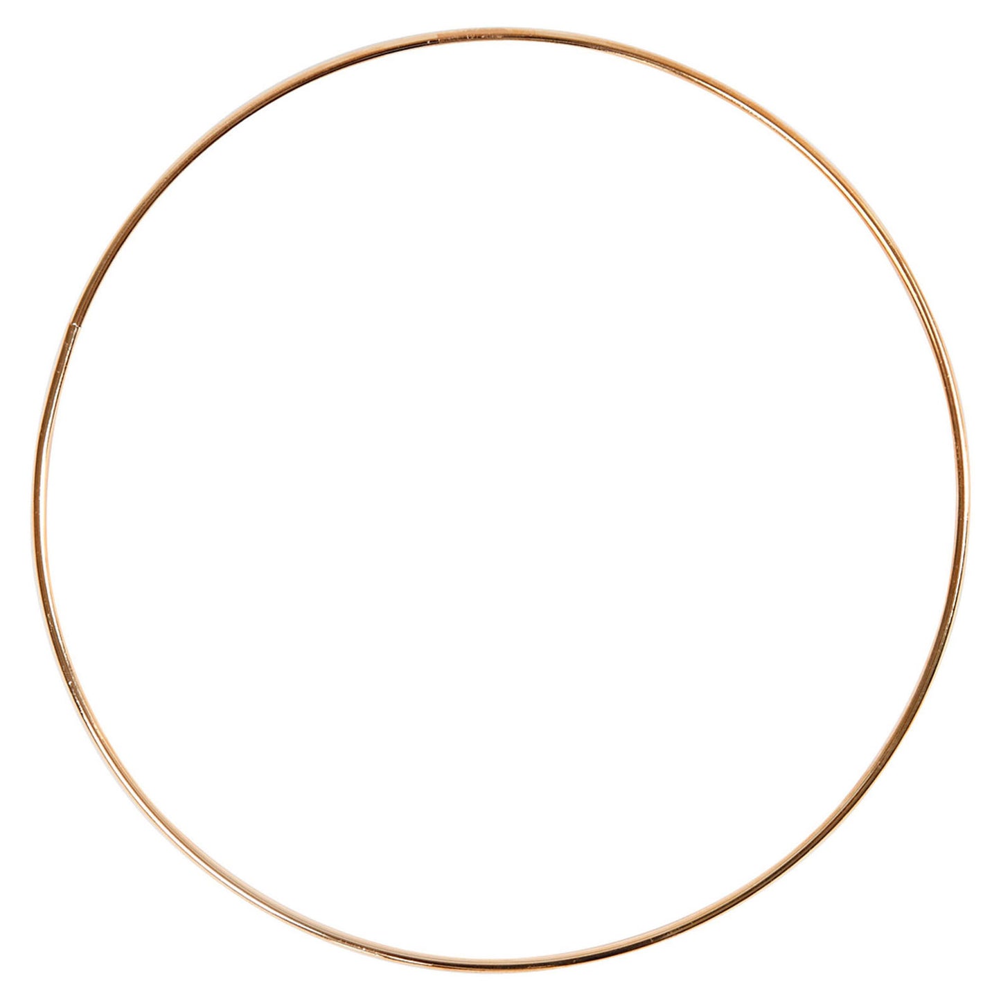 Creativ company metalen draadring goud, 20cm