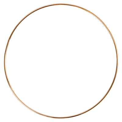 Creativ company metalen draadring goud, 20cm