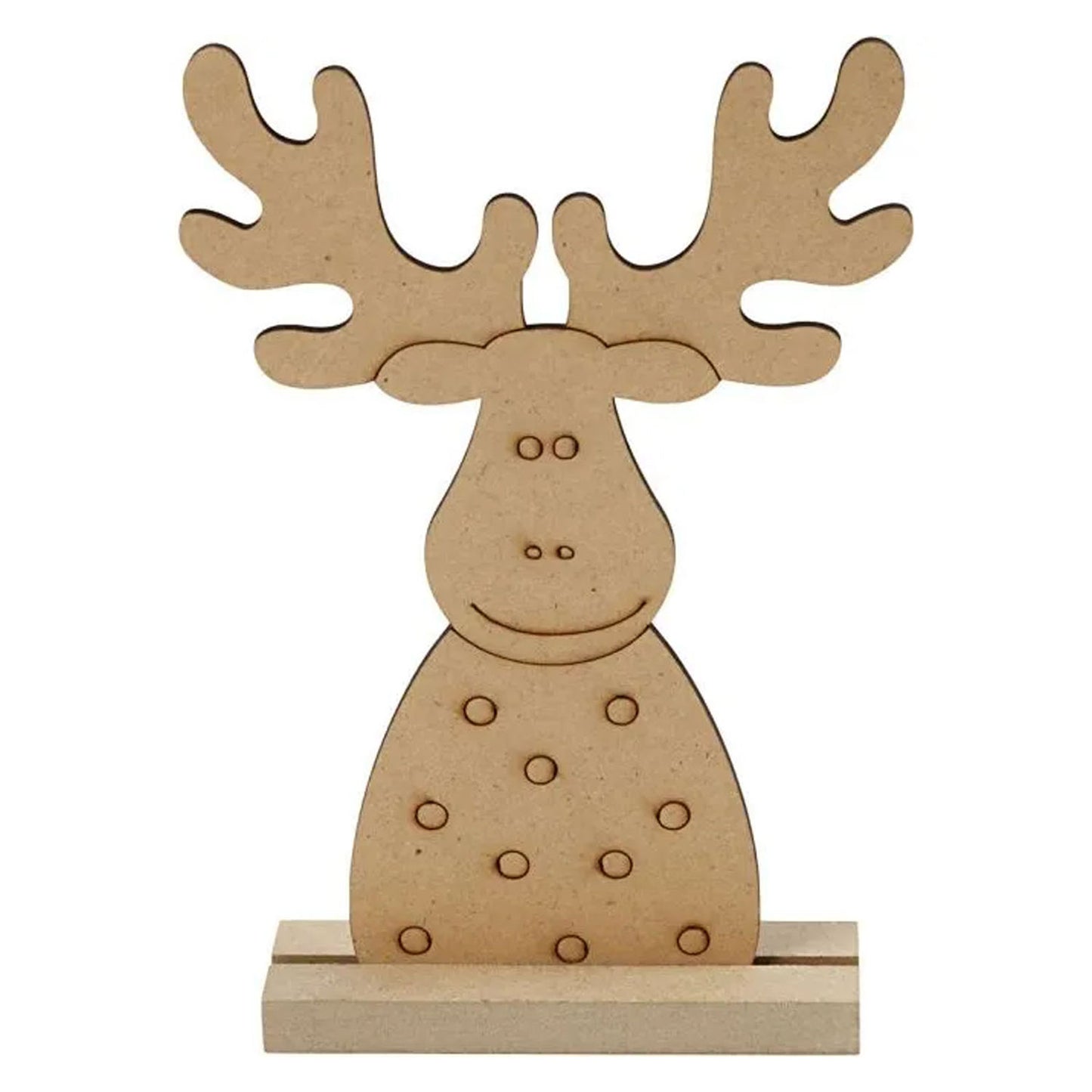 Creativ company houten kerstfiguur rendier