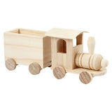 Creativ company houten trein met wagon - afbeelding 5