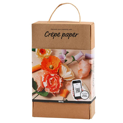 Crêpepapier Bloemen Maken Kit