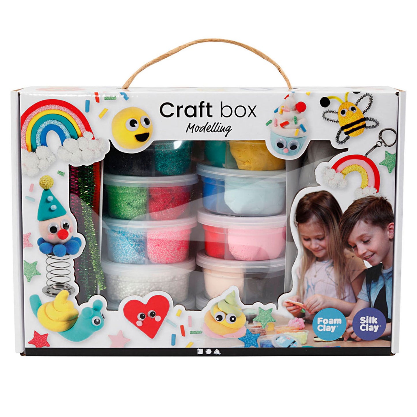 Creativ company foam clay en silk clay set