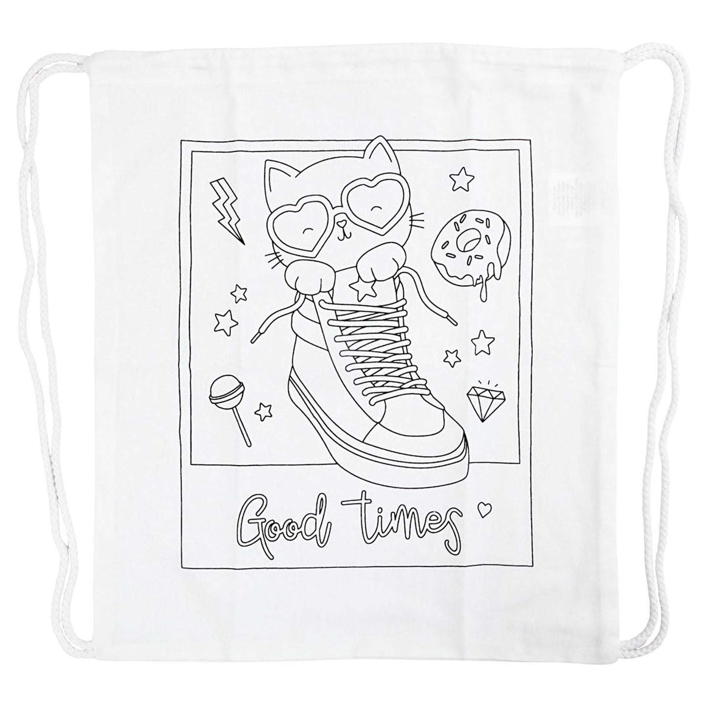 Creativ company gymtas met print