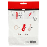 Creotime https: www.cchobby.nl creative-mini-kit-macrame-elf-h-14-cm-1-doos - afbeelding 3