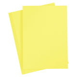Creativ Company Gekleurd Karton, Kanariegeel, A4, 20 vel - afbeelding 1