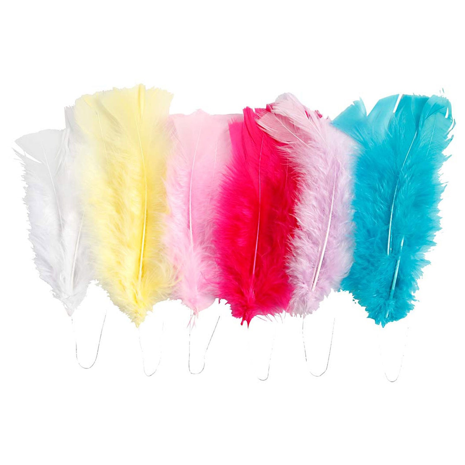 Creativ company veren in diverse kleuren 11-17cm, 18st.