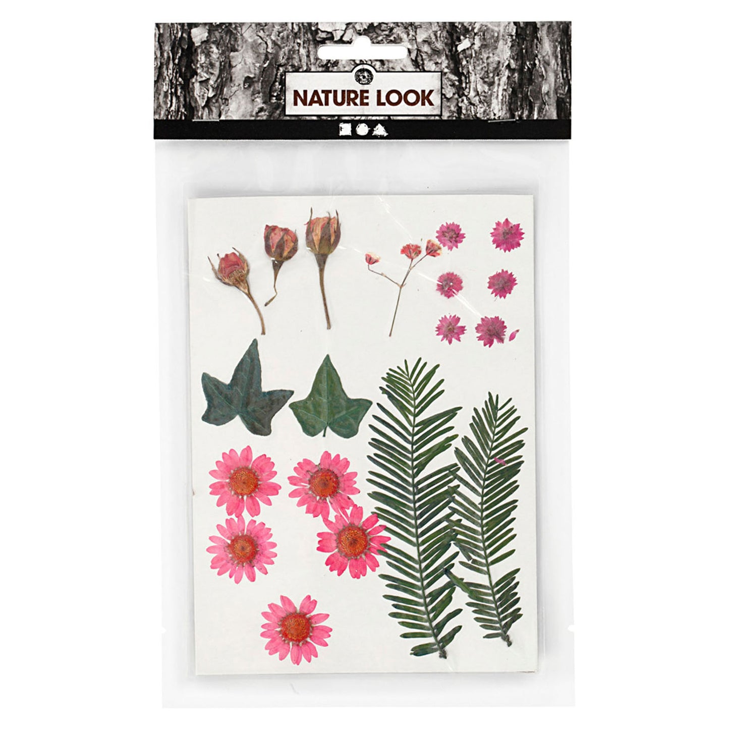 Creativ company https: www.cchobby.nl gedroogde-bloemen-en-bladeren-ca-19-stuk-lichtrood-1-doos