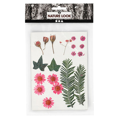 Creativ company https: www.cchobby.nl gedroogde-bloemen-en-bladeren-ca-19-stuk-lichtrood-1-doos