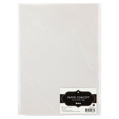 Creotime vellum papier off-white, a4 150 gr, 10 vellen