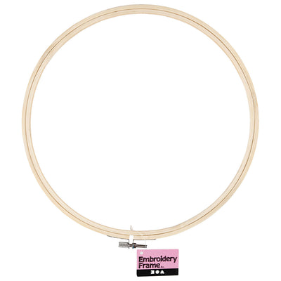 Creativ company borduurframe hout, ø 25cm