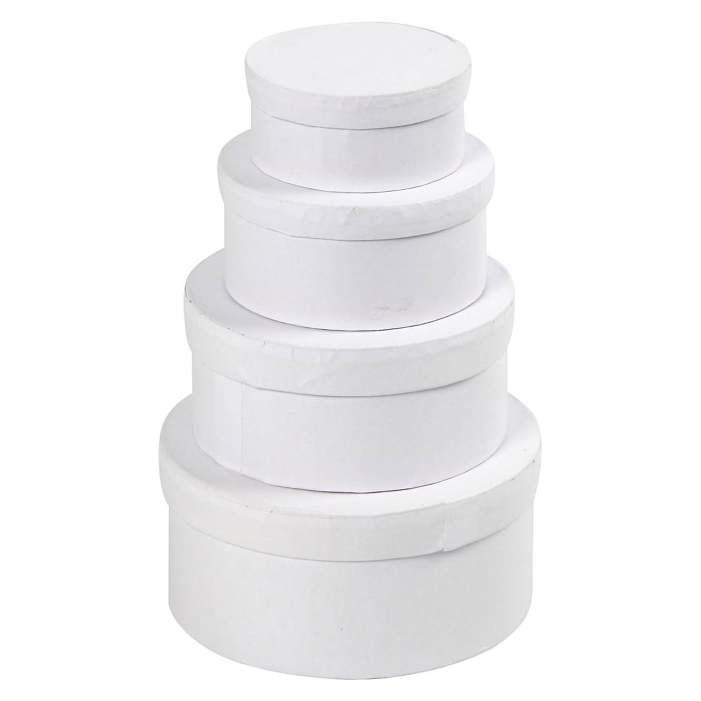 Creativ company ronde dozen van karton, 4 maten