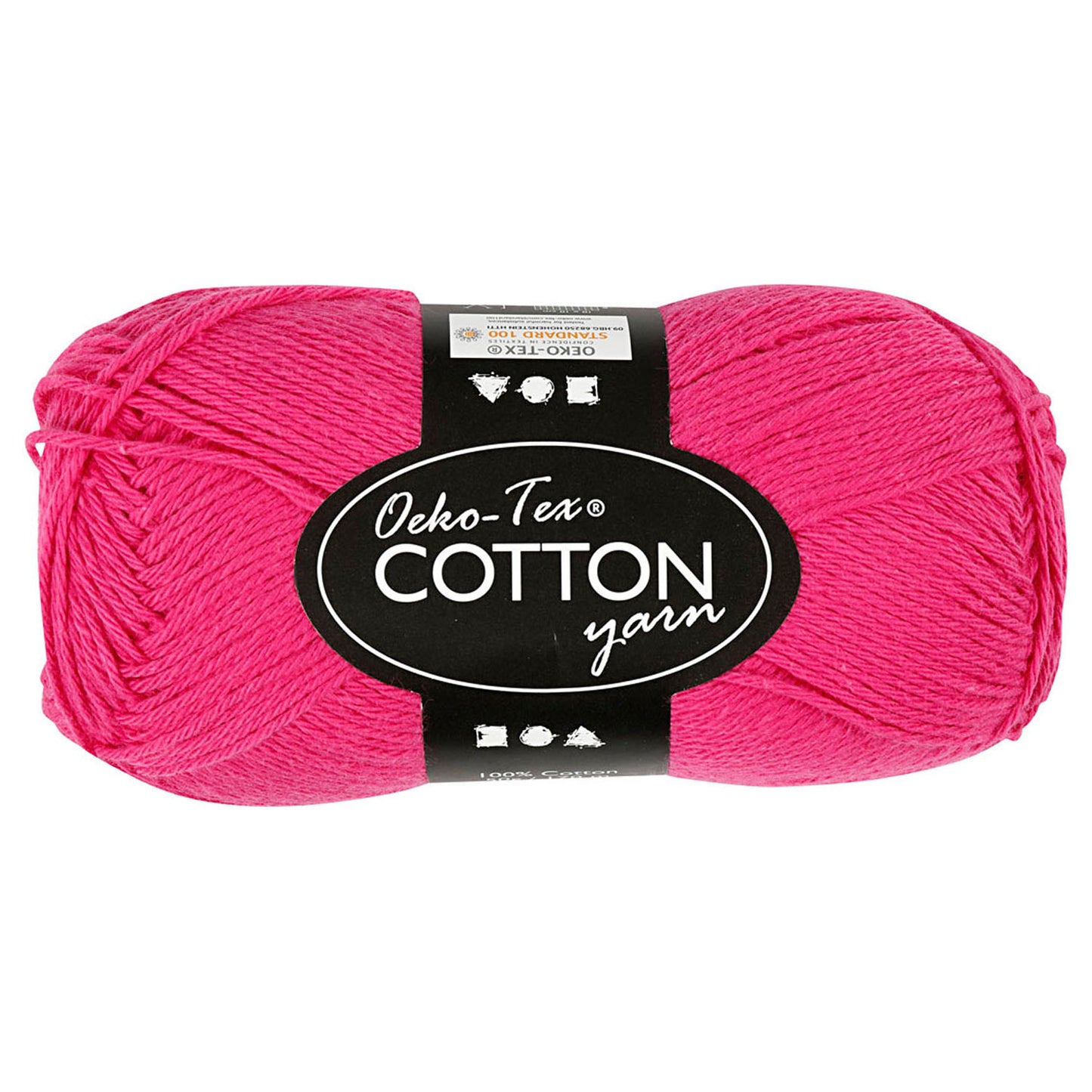 Creativ company katoengaren, roze, 50gr, 170m