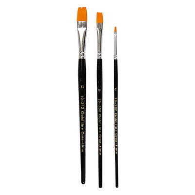 Creativ company https: www.cchobby.nl gold-line-penselen-afm-2-8-12-l-16-5-19-cm-b-3-12-mm-plat-3-stuk-1-doos