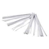 Creativ company creotime chenille draad 50 stuks 30 cm 6 mm wit - afbeelding 2