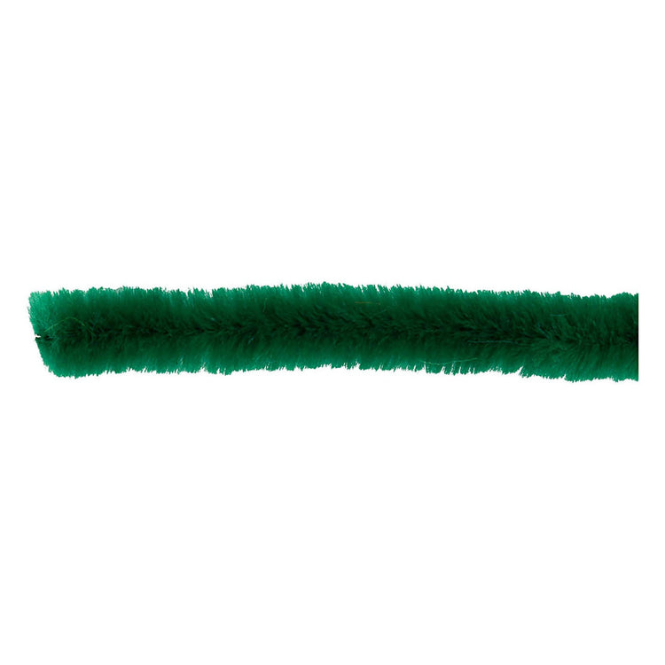 Creativ company chenille donkergroen 30cm, 50st.