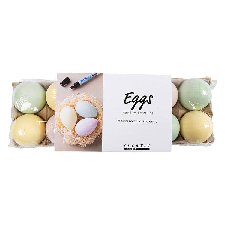 Creativ company https: www.cchobby.nl eieren-h-6-cm-pastelkleuren-12-stuk-1-doos