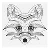 Creativ company vellen krimpfolie met motieven wilde dieren, 4st.
