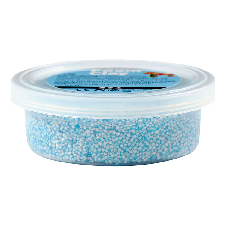 Foam clay ®, glitter, pastelkleuren, 14 gr, 6 doosje