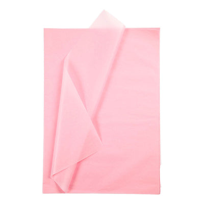 Tissuepapier, vel 50x70 cm, 17 gr, lichtroze, 10 vel 1 doos