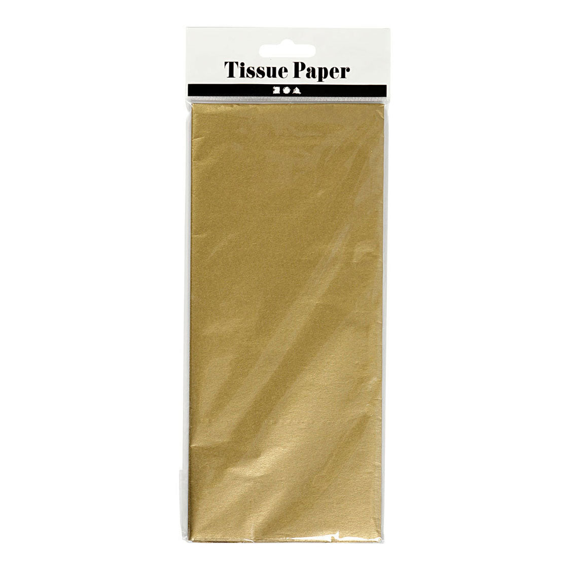 Creativ company tissuepapier, vel 50x70 cm, 17 gr, goud, 6 vel 1 doos