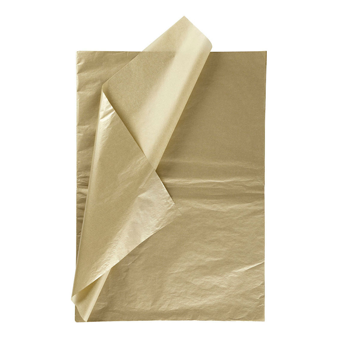 Creativ company tissuepapier, vel 50x70 cm, 17 gr, goud, 6 vel 1 doos