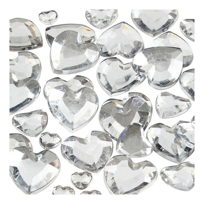 Creativ company strasstenen, afm 6+10+14 mm, zilver, 252 stuk 1 doos