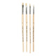 Creativ company nature line kwasten 00 1 2 4, 4st.