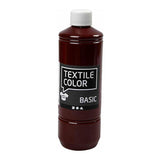 Creativ company textiel color verf - bruin, 500ml - afbeelding 1