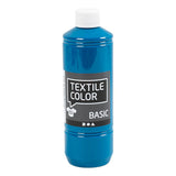 Creativ company textiel color verf - turquoiseblauw, 500ml - afbeelding 1