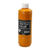 Creativ company textiel color verf - mosterd, 500ml - afbeelding 1