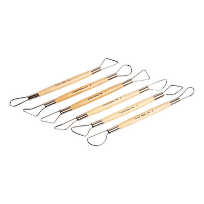 Creativ company https: www.cchobby.nl kleilusgereedschappen-ronde-kanten-l-20-cm-6-stuk-1-doos