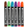 Creativ company glas- en porseleinstiften extra kleuren, 6st.