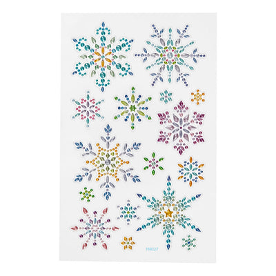 Creativ company diamant stickers ijskristallen, 1 vel