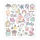 Creativ company stickers baby girl, 1 vel