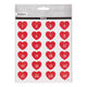 Creativ company stickers hart met cijfer, 1 vel