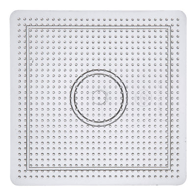 Creativ Company Strijkkralenbordje Vierkant Helder, 14,5 x 14,5cm