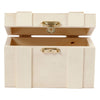 Creativ company houten schatkist, 12,5x7,5x6cm