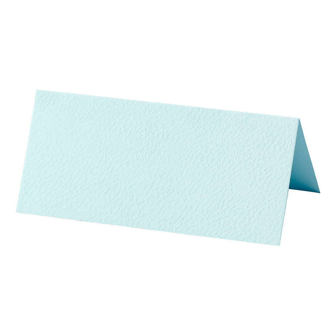 Naamkaarten, afm 9x4 cm, 220 gr, lichtblauw, 20 stuk 1 doos