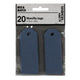 Creativ company manilla labels blauw, 20st.