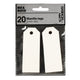 Creativ company manilla labels off-white, 20st.