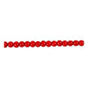 Creativ company houten kralen rood, 150st.