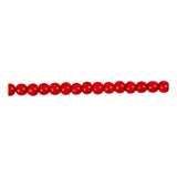 Creativ company houten kralen rood, 150st. - afbeelding 3