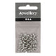 Creativ company metalen hoes verzilverd, 50st.